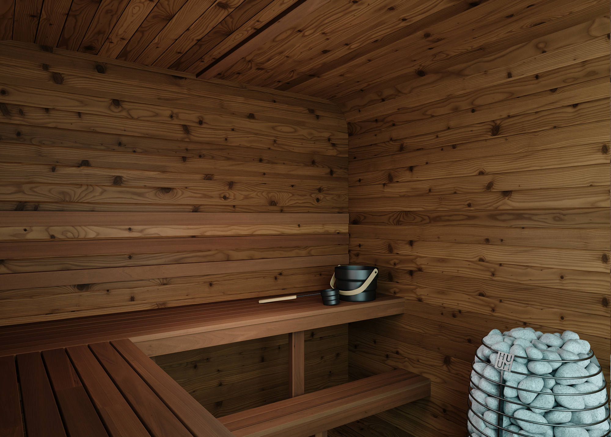 Thermory No 41 (6 Person Sauna Square)